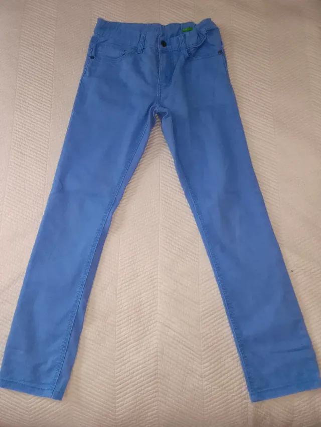Pantalón tejano niño azul Benetton