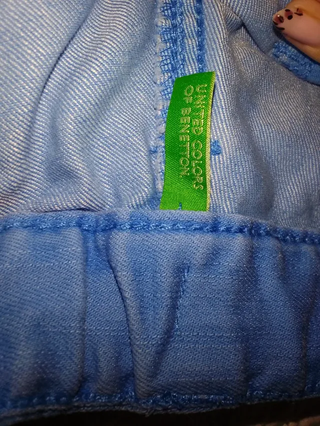 Pantalón tejano niño azul Benetton