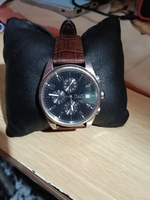 Reloj D&G Cronógrafo Negro