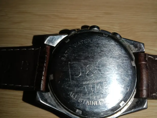 Reloj D&G Cronógrafo Negro