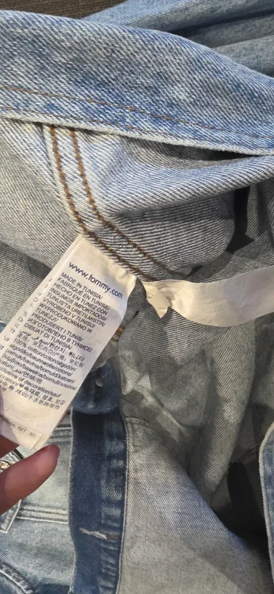 Giacca jeans Tommy Hilfiger donna M