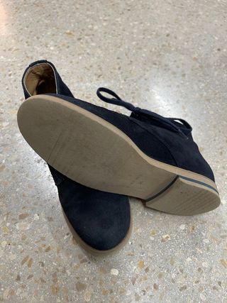 Botines ante azul marino T36, Tizzas Corte Inglés 