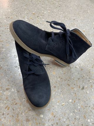 Botines ante azul marino T36, Tizzas Corte Inglés 