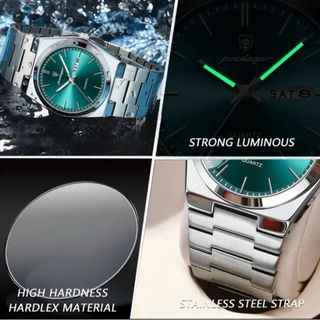 Reloj POEDAGAR Hombre Esfera Verde