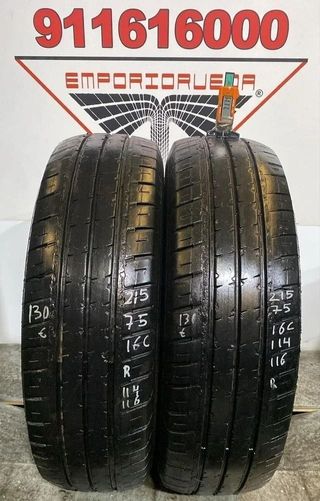 215 75 16C R APOLLO RUEDA AL 90% VIDA UTIL