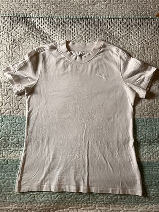 Camiseta Puma Blanca Mujer Talla S