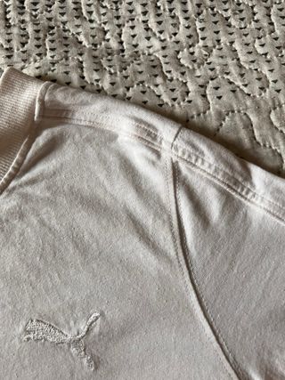 Camiseta Puma Blanca Mujer Talla S