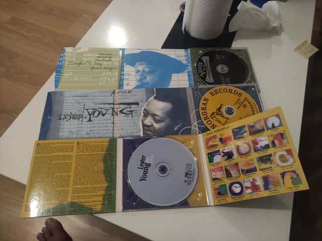 Lote cd Jazz Lester Young