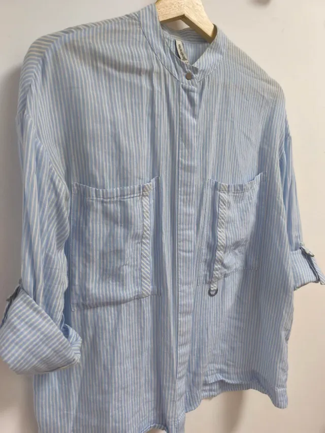 Camisa Stradivarius Rayas