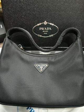 Bolso Prada Negro Pequeño Original