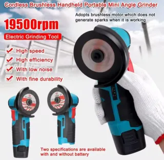 AMOLADORA 12V PORTÁTIL CON 2 BATERÍAS