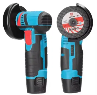 AMOLADORA 12V PORTÁTIL CON 2 BATERÍAS