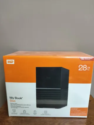 WD My Book Duo 28TB Disco Duro Externo