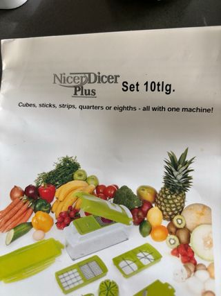 Nicer Dicer Plus Set Cortador Verduras