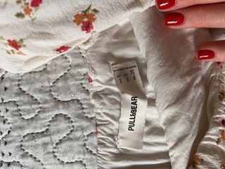 Vestido mini floral Pull&Bear Talla S