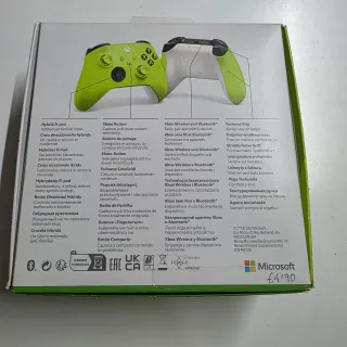 Caja Vacia Mando Xbox Electric Volt