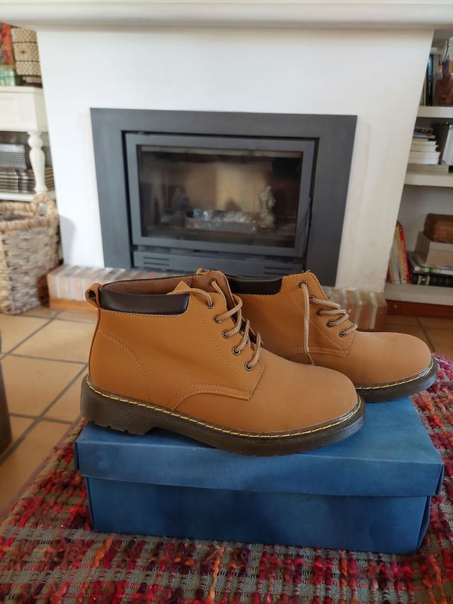 Botines Dossan Beige/Marrón