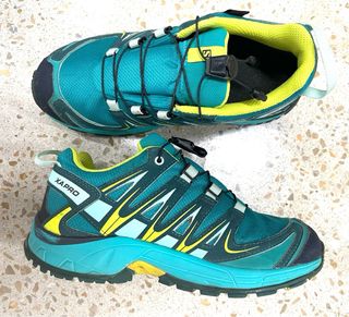 Zapatillas Salomon T.35 Unisex Verde Lima