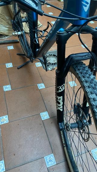 Bicicleta de Montaña Azul