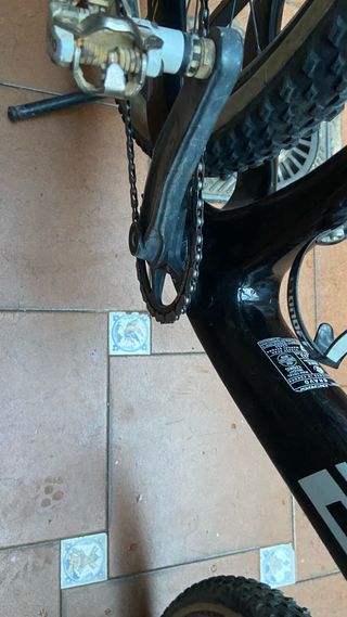 Bicicleta de Montaña Azul