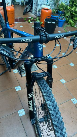 Bicicleta de Montaña Azul