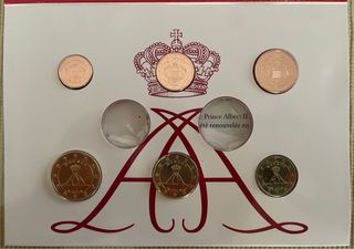 Monaco 2025 Centimos Set