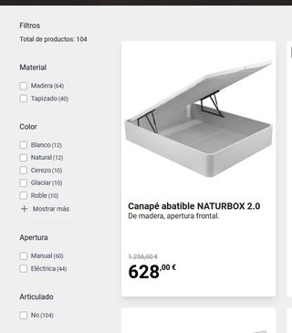 Canapé abatible Pikolin BedsBox 2.0