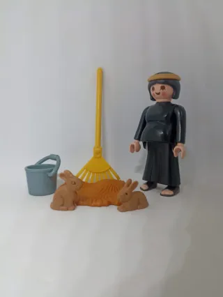 Playmobil Aldeana Embarazada Belén