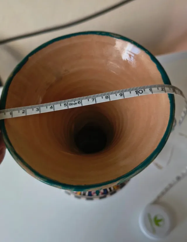 Vaso Anfora Ceramica Marocco Moresco