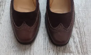 Scarpe décolleté Made in Italy vero cuoio donna 35