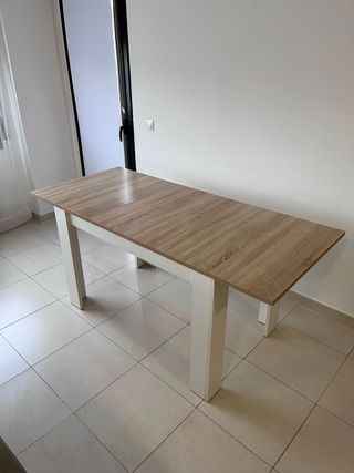 Mesa extensible comedor madera