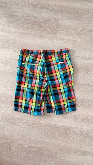 Pantalón corto cuadros multicolor Volcom