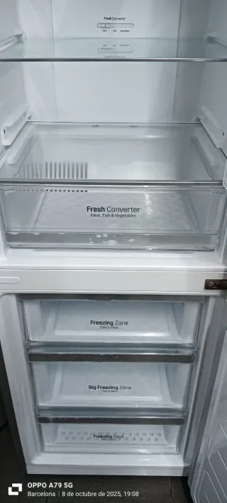 NEVERA COMBI L.G NO FROST ENERGÍA A+++