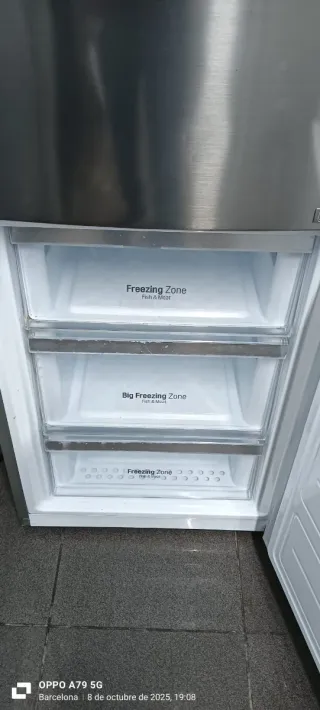 NEVERA COMBI L.G NO FROST ENERGÍA A+++
