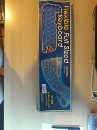 Teclado flexible para ordenador