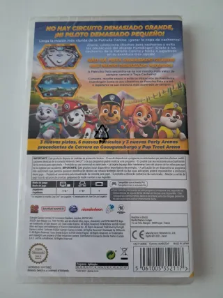 Paw Patrol La Patrulla Canina GP Nintendo Switch