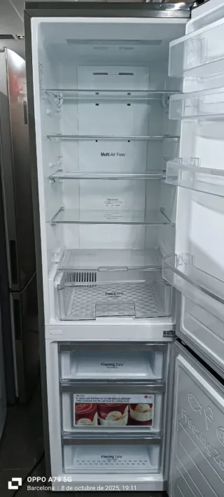 NEVERA COMBI L.G NO FROST ENERGÍA A+