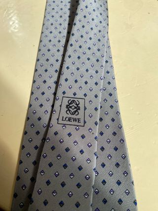 Corbata Loewe Vintage Gris