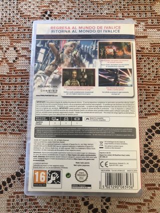 Final Fantasy XII The Zodiac Age Nintendo Switch