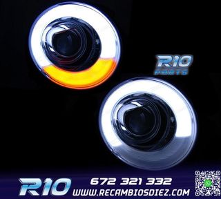 FAROS PARA MINI COOPER R56 R57 06-14 TUBE LIGHT + INTERMITEN