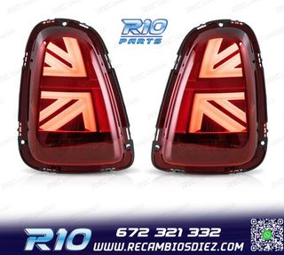PILOTOS LED MINI COOPER R56 R57 07-14 ROJO