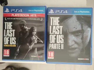 The Last of Us 1 y 2 PS4.