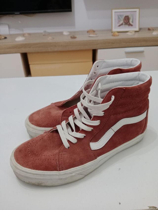 Vans SK8-Hi Rojo apagado