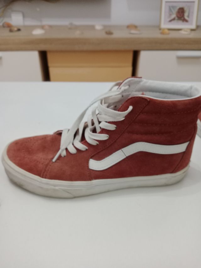 Vans SK8-Hi Rojo apagado
