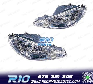 FAROS PEUGEOT 206 98-09 H7+H7