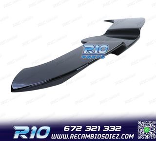 ALERON SPOILER MINI COOPER F55 F56 JCW LOOK 13- NEGRO BRILL