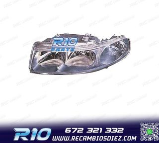 FARO IZQ PARA SEAT LEON 99-05 TOLEDO II 99-04