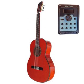 Guitarra Flamenca Martinez Roja