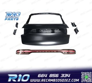 PORTON TRASERO PORSCHE MACAN 14-18 LOOK TURBO 2023 + PILOTO