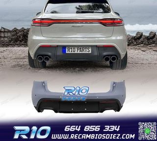 PARAGOLPES TRASERO PORSCHE MACAN 14-18 LOOK TURBO 2023